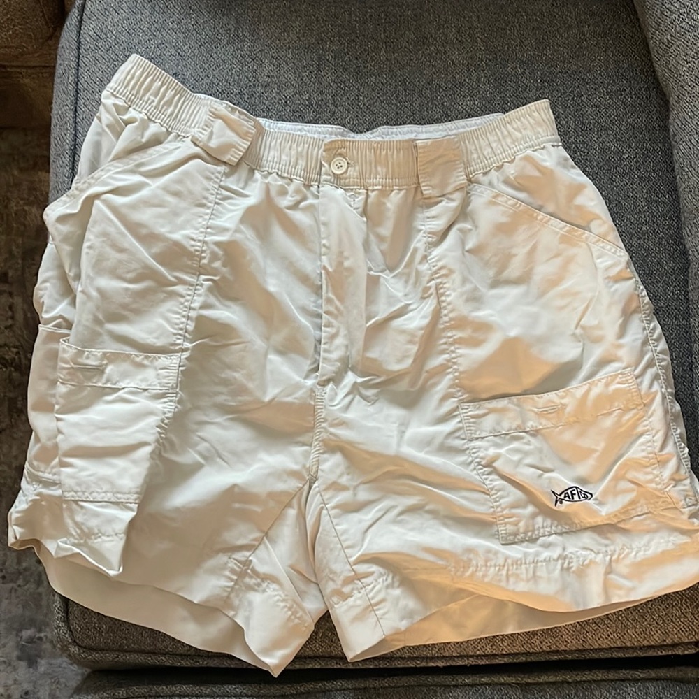 COPY - AFTCO 6” Short Light Khaki